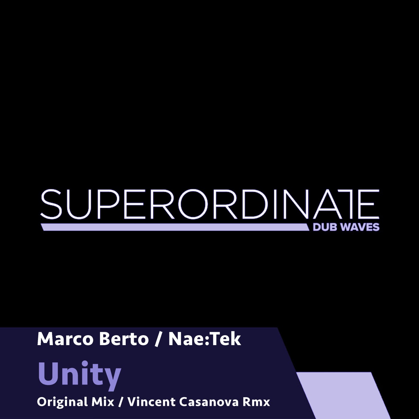 Nae:Tek, Marco Berto – Unity [SUPDUB317]
